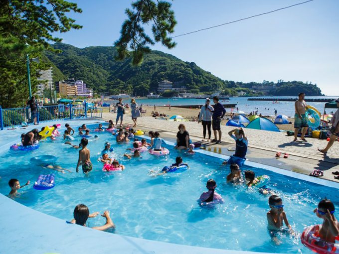 伊豆の海水浴場