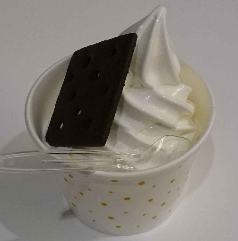 六花亭札幌本店ソフトクリーム