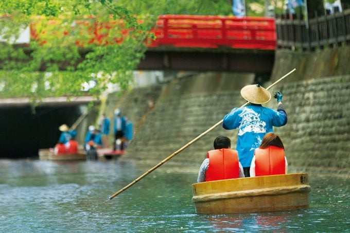 大垣市 観光スポット 舟下り＆たらい舟
