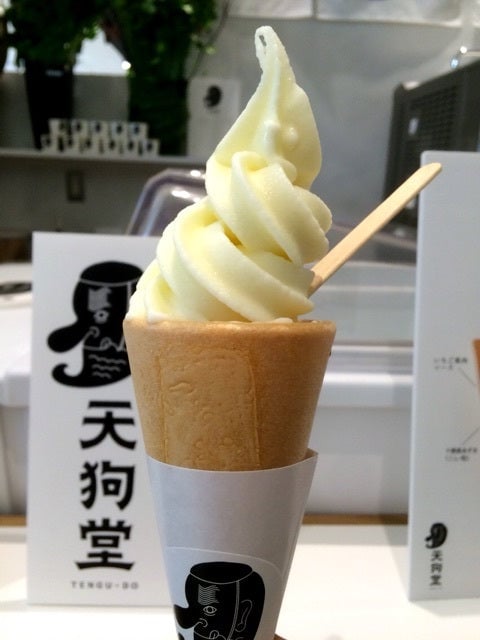 札幌 天狗堂ソフトクリーム