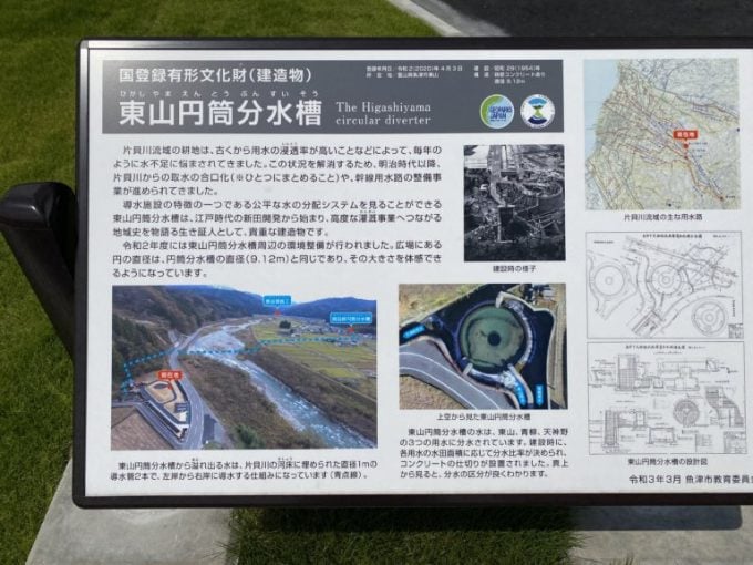 東山円筒分水槽