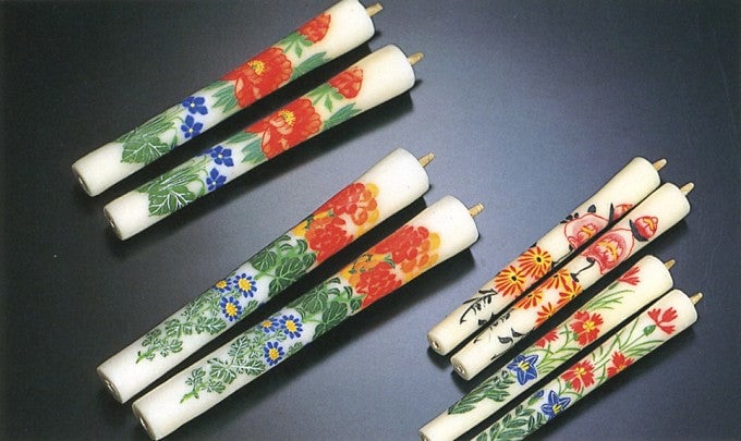 伝統工芸品 「会津絵蝋燭(ろうそく)」