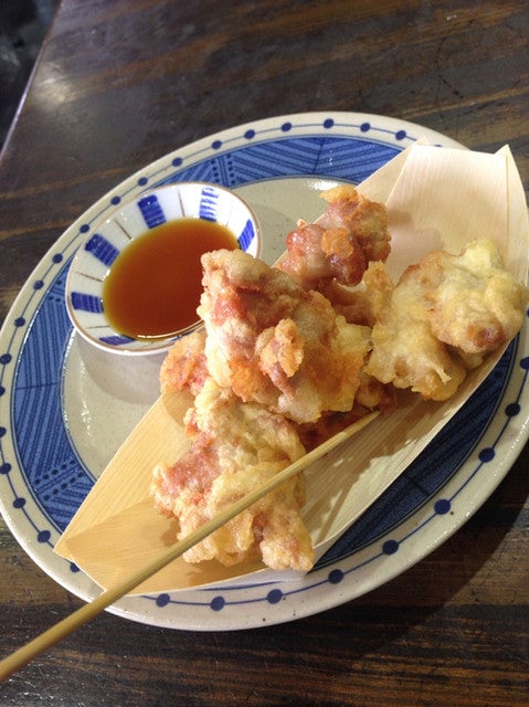 阿波尾鶏のとり天定食900円