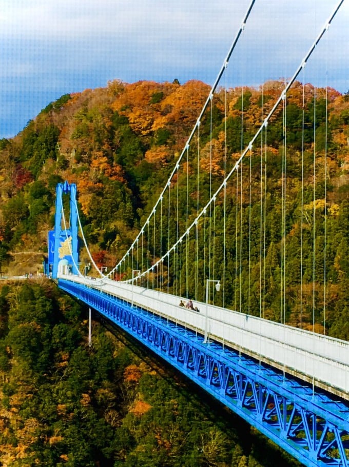 竜神大吊橋 紅葉