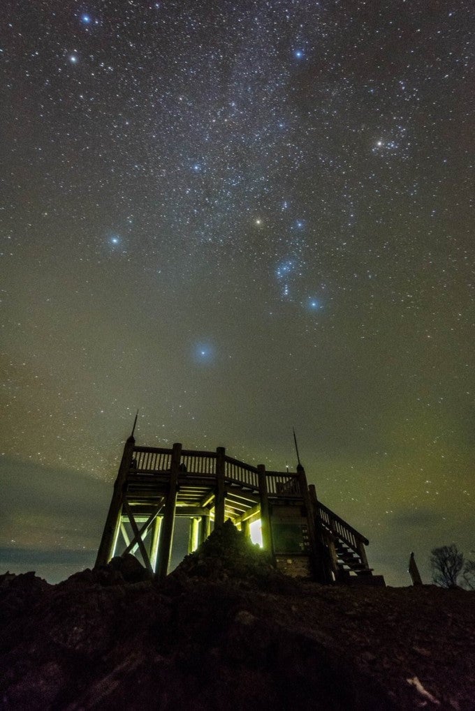 大台ケ原 日出ヶ岳 星
