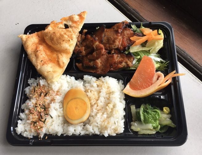 小麦CAFE 豚バラ香味炭火焼き