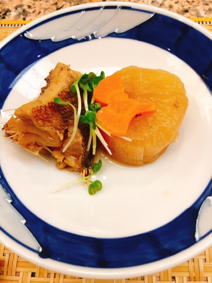 岩内町 ぶり大根の煮物
