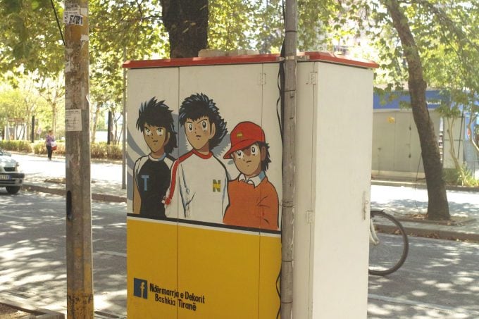 ティラナ市内