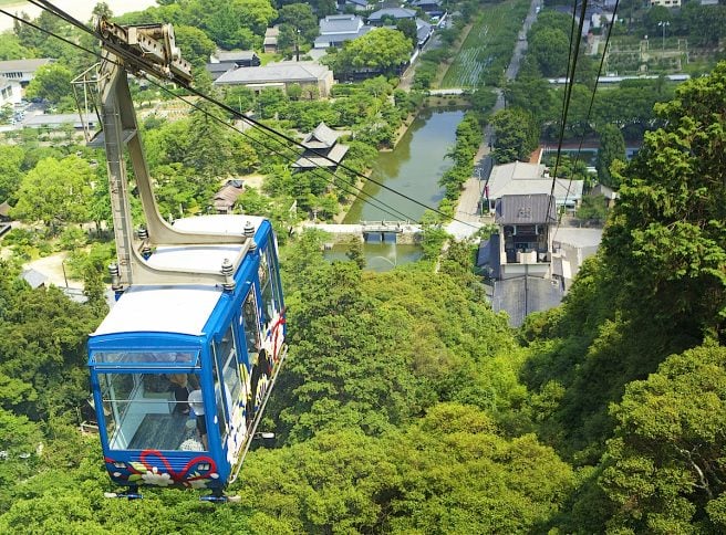 岩国城ロープーウェイ