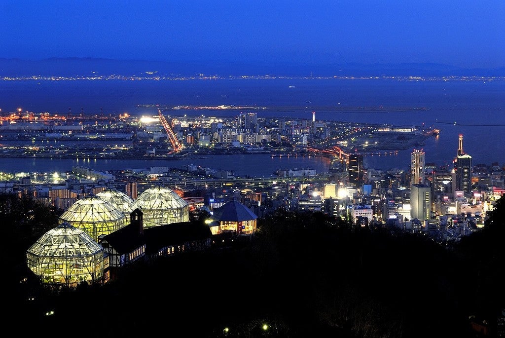 布引ハーブ園 夜景