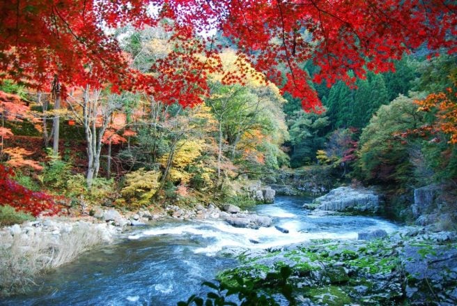 岡山県インスタ映えスポット 奥津渓