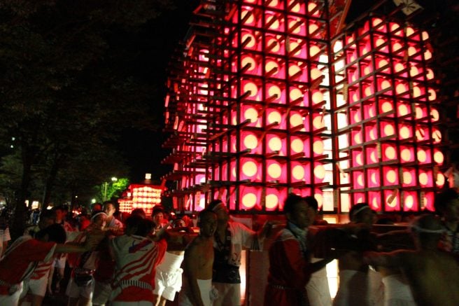 山口中心商店街　祭り
