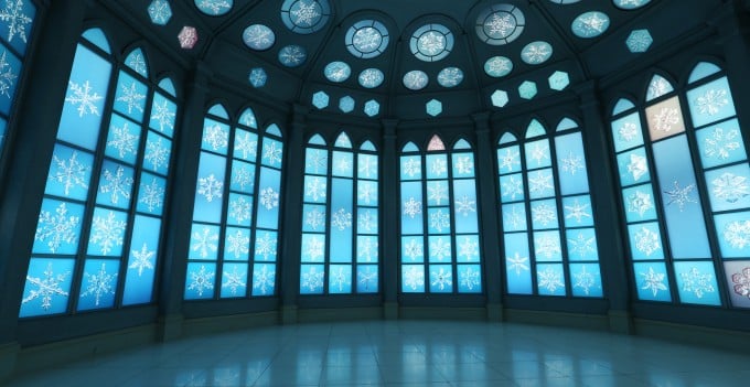 雪の美術館
