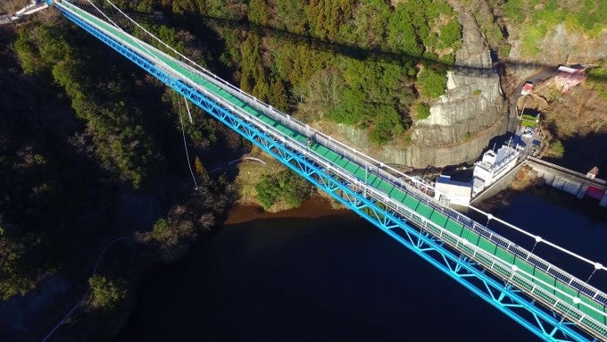 茨城インスタ映え 竜神大吊橋