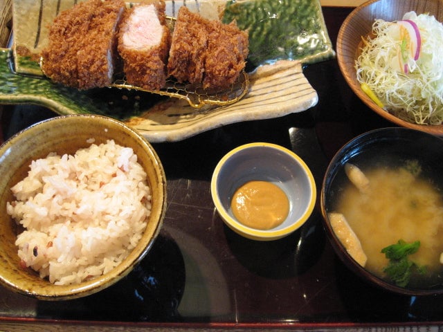 南陽市ランチ とんかつ竹亭 宮内店
