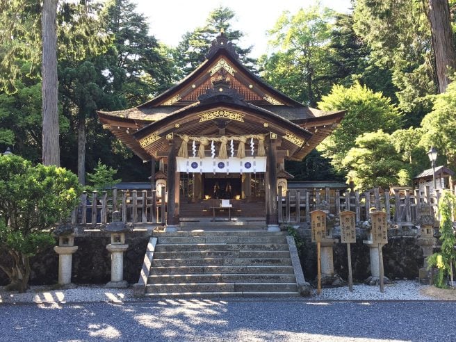 鳥取パワースポット　宇倍神社