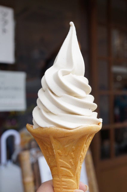 札幌ソフトクリーム 農家の茶屋 自然満喫倶楽部