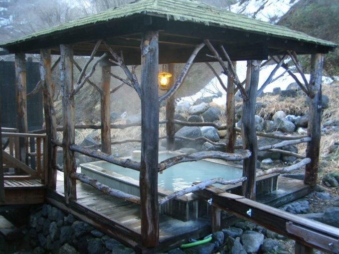 黒湯温泉 秋田